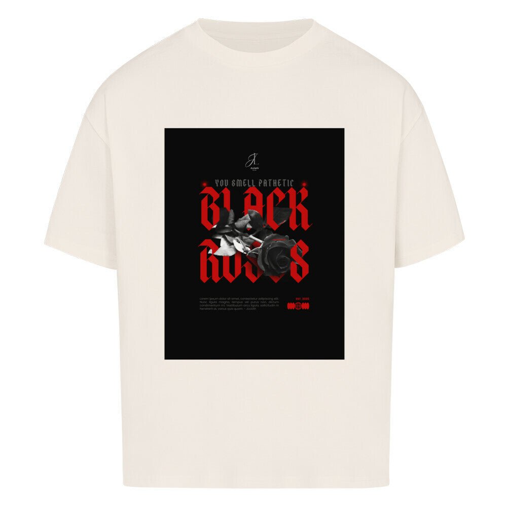 ,,Black Rose'' - Oversized Shirt - JLclothT-Shirt