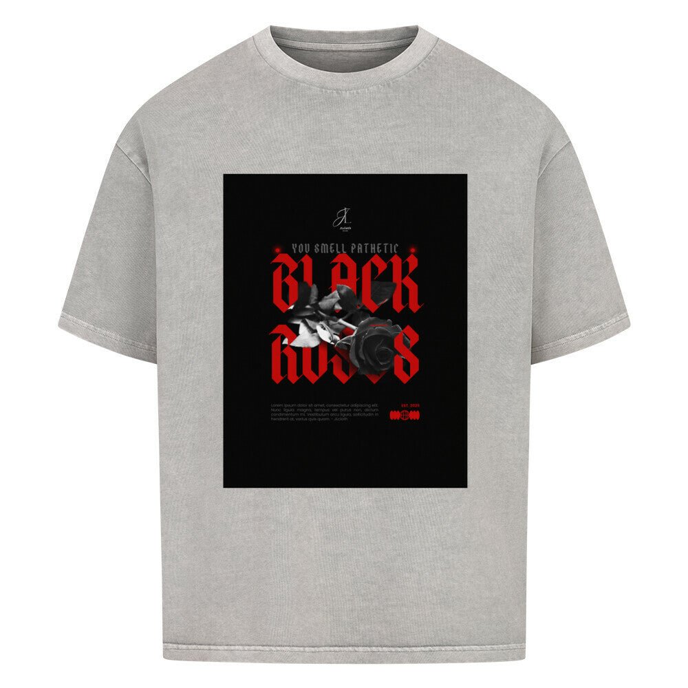 ,,Black Rose'' - Oversized Shirt - JLclothT-Shirt