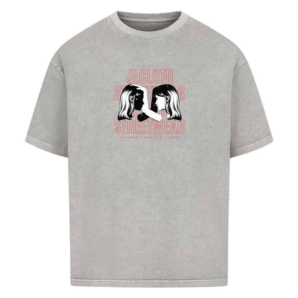 ,,Double Femme'' - Oversized Shirt - JLclothT-Shirt