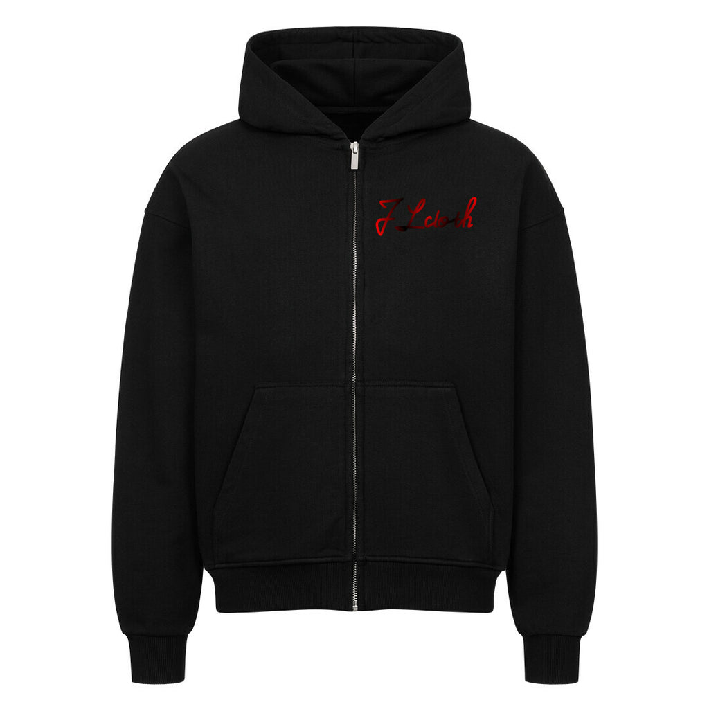 ,,Stay Curious'' - Oversized Zipper Hoodie - JLclothHoodie
