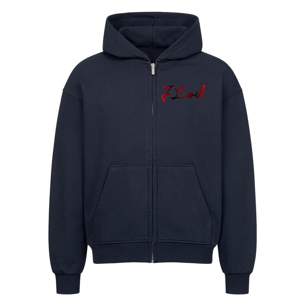,,Stay Curious'' - Oversized Zipper Hoodie - JLclothHoodie