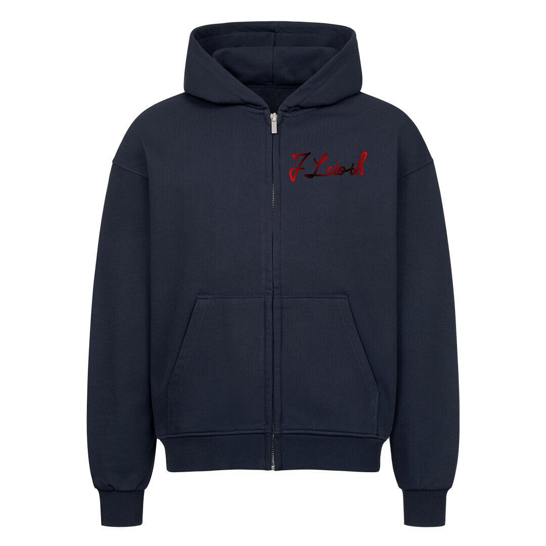 ,,Stay Curious'' - Oversized Zipper Hoodie - JLclothHoodie