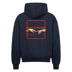 ,,Stay Curious'' - Oversized Zipper Hoodie - JLclothHoodie