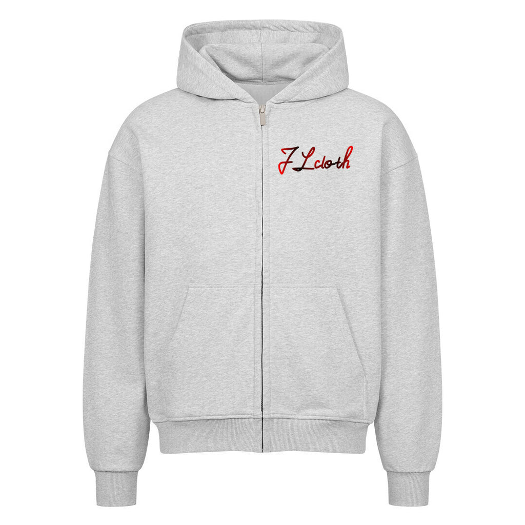 ,,Stay Curious'' - Oversized Zipper Hoodie - JLclothHoodie