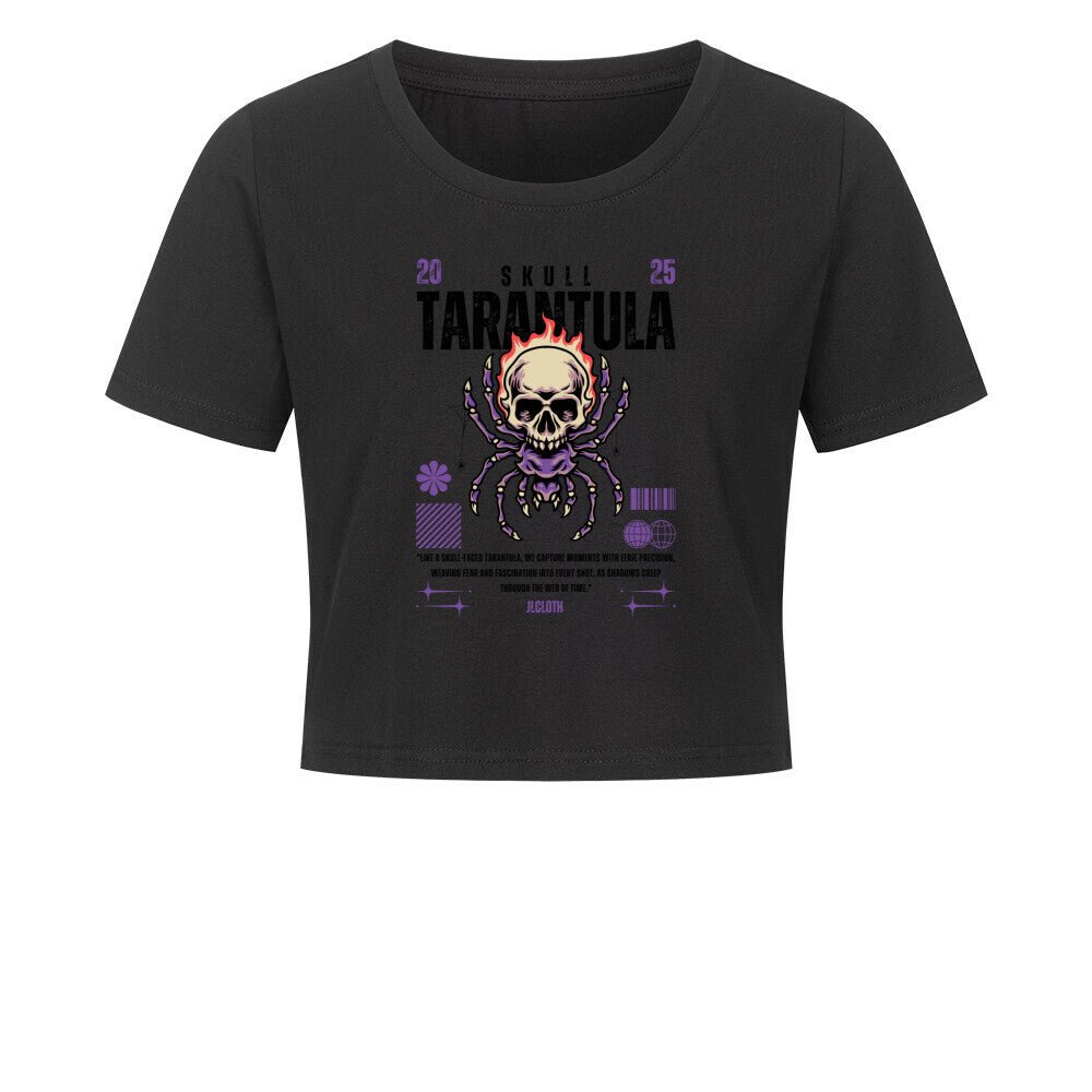 ,,Tarantula'' - Ladies Cropped Tee - JLclothT-Shirt