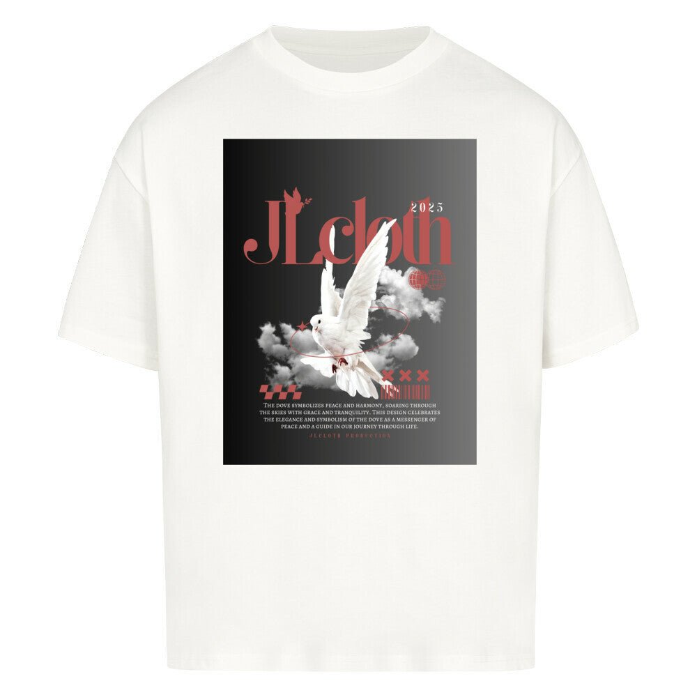 ,,White Dove'' - Oversized Shirt - JLclothT-Shirt