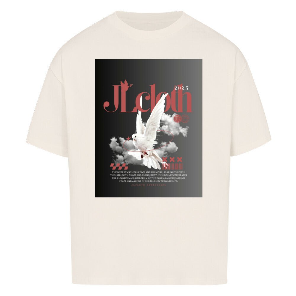 ,,White Dove'' - Oversized Shirt - JLclothT-Shirt
