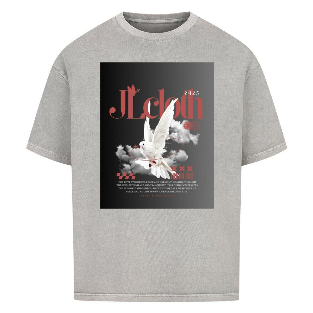 ,,White Dove'' - Oversized Shirt - JLclothT-Shirt