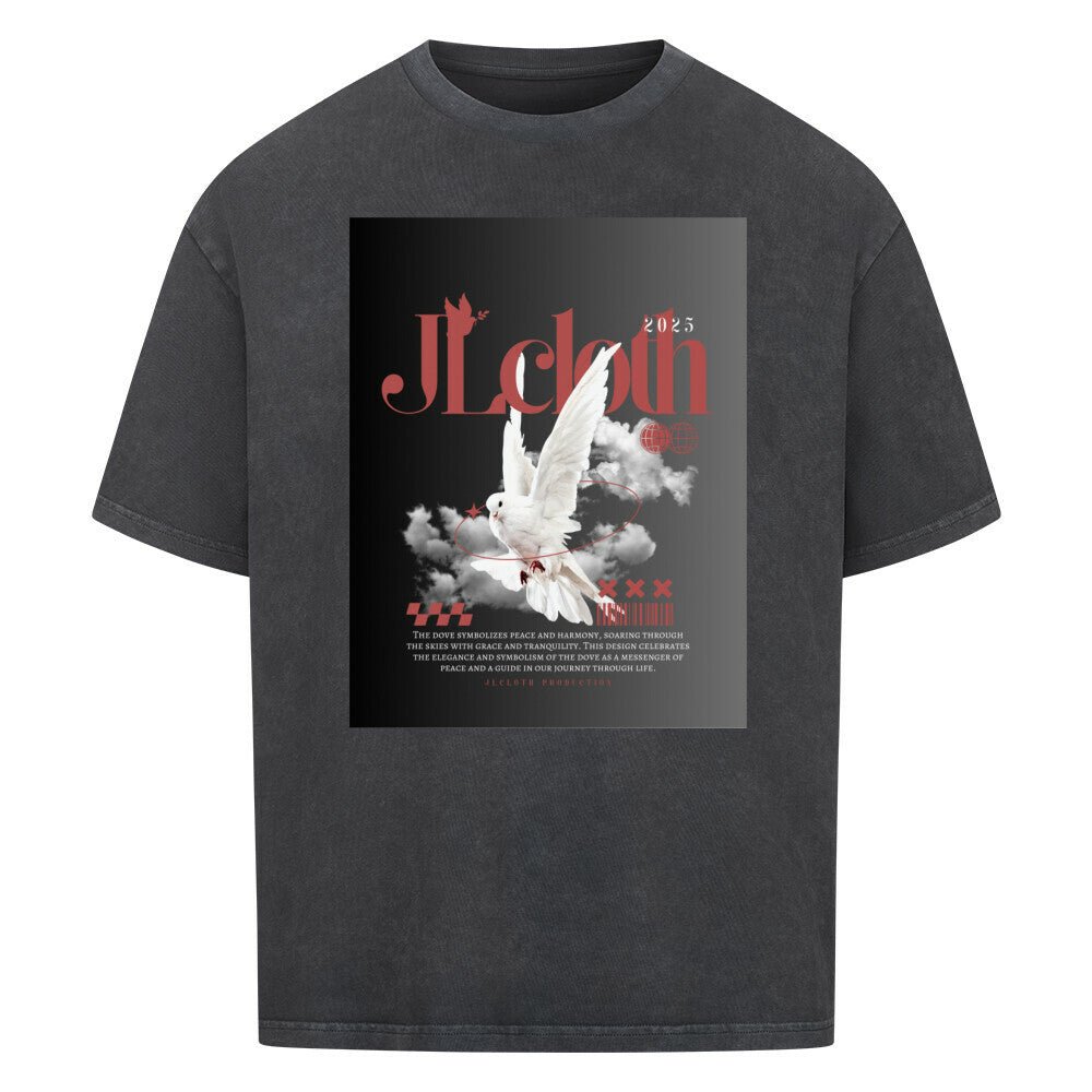 ,,White Dove'' - Oversized Shirt - JLclothT-Shirt