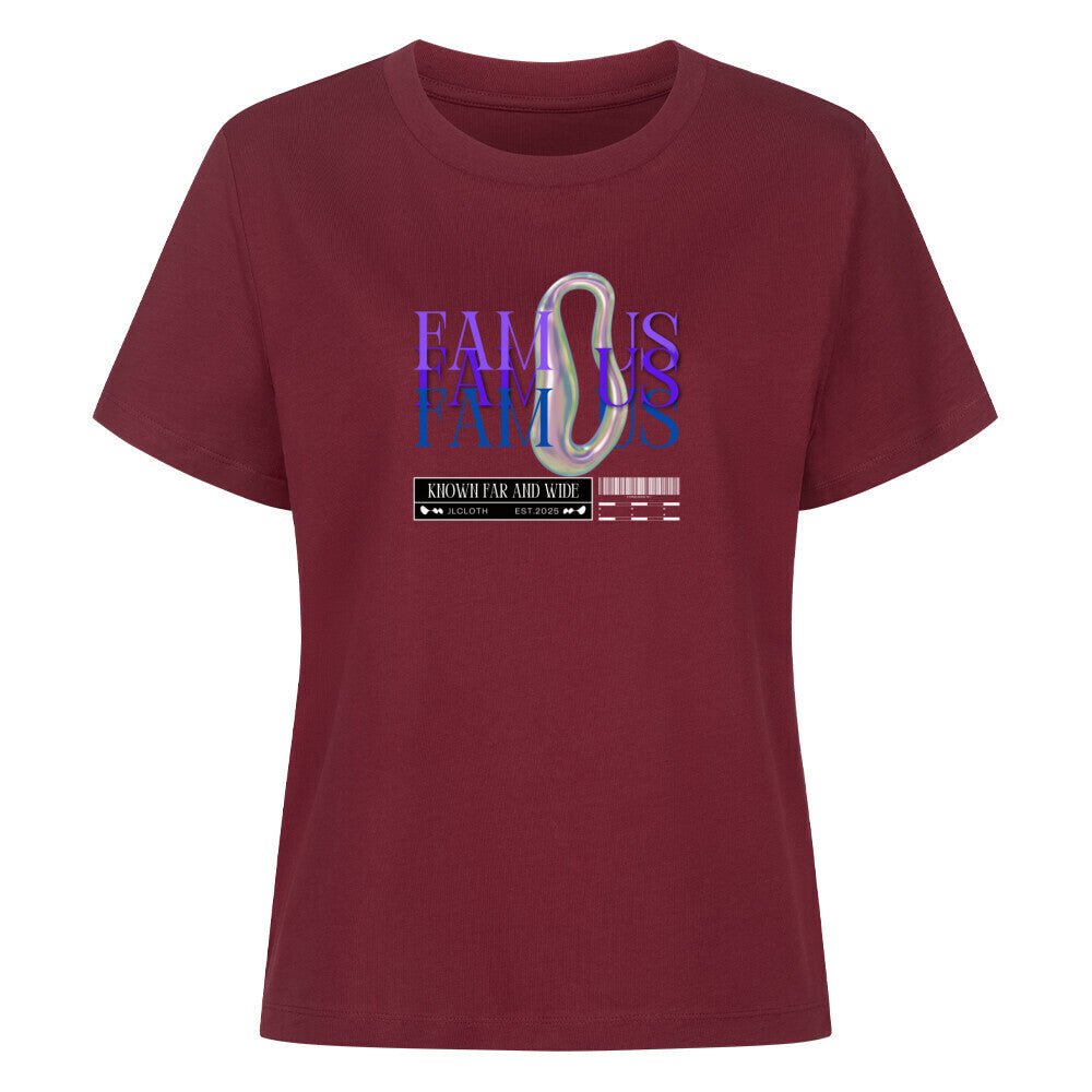 ,,Famous'' - Shirt Women - JLclothT-Shirt