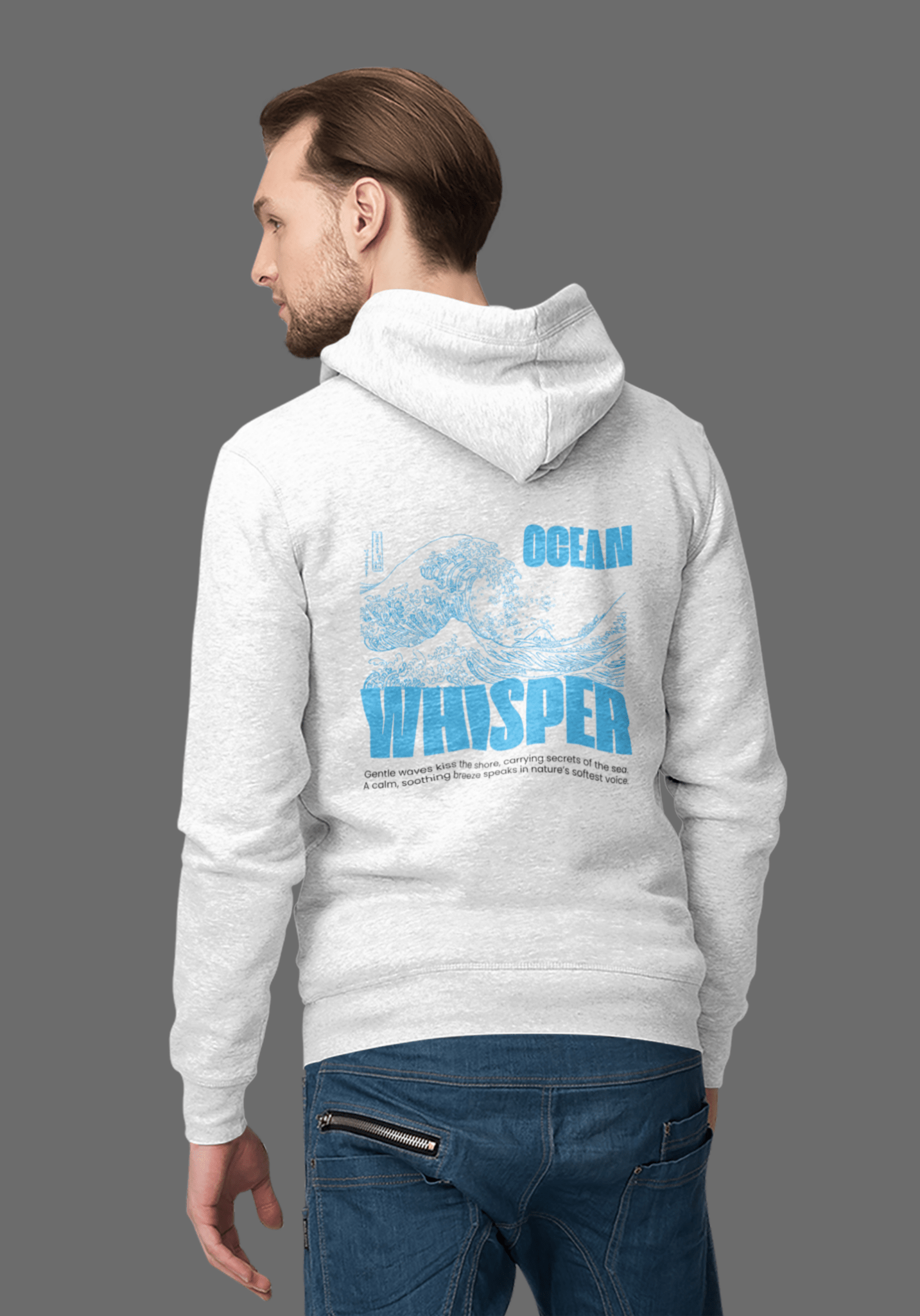 ,,Ocean Whisper'' - Hoodie - JLclothHoodie