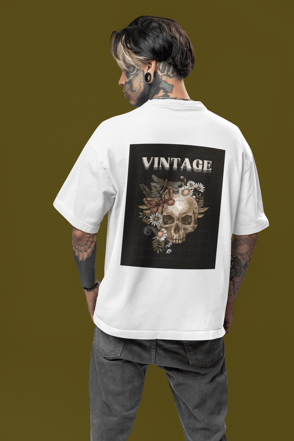 ,,Vintage'' - Oversized Shirt - JLclothT-Shirt