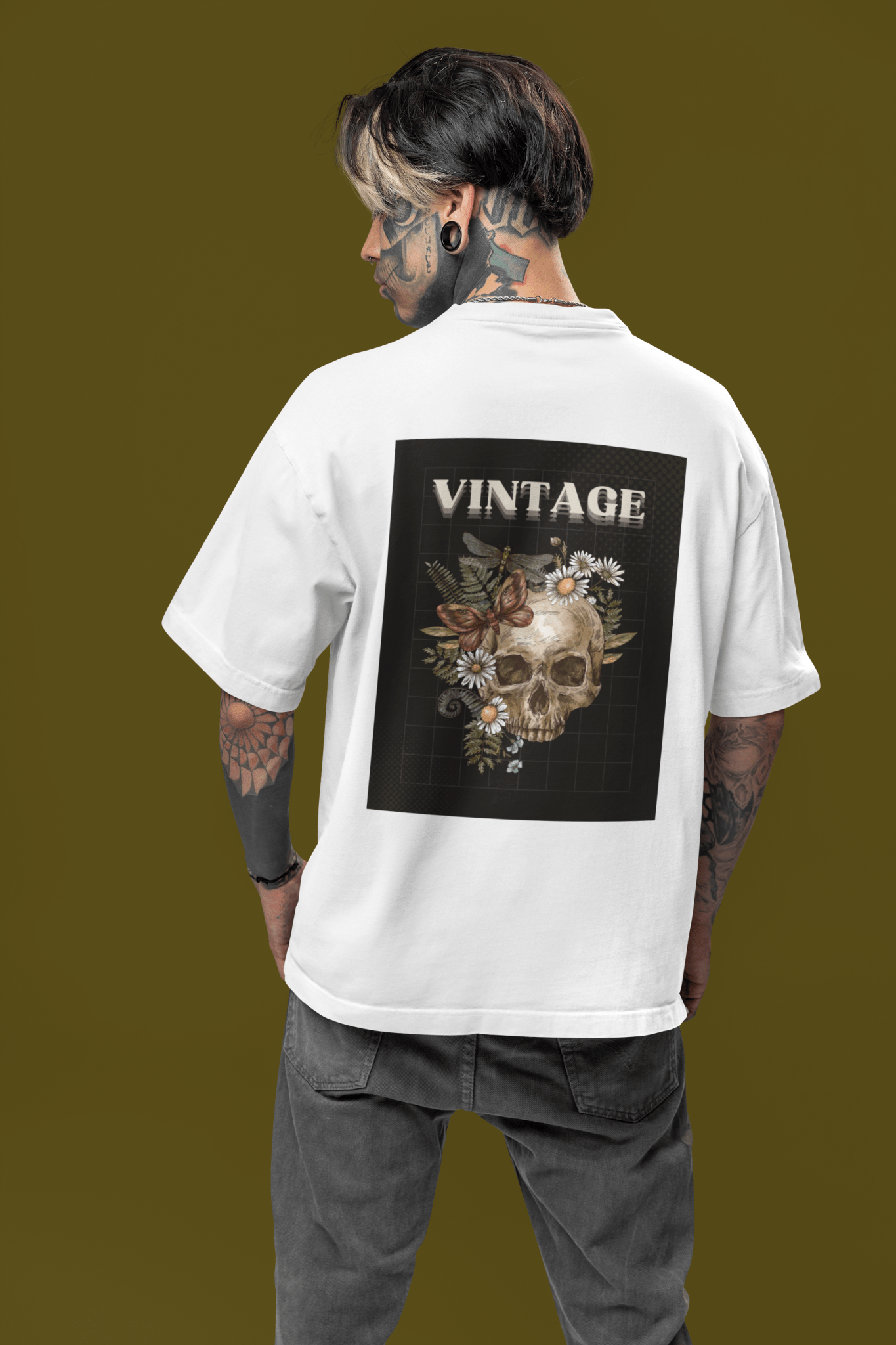 ,,Vintage'' - Oversized Shirt - JLclothT-Shirt