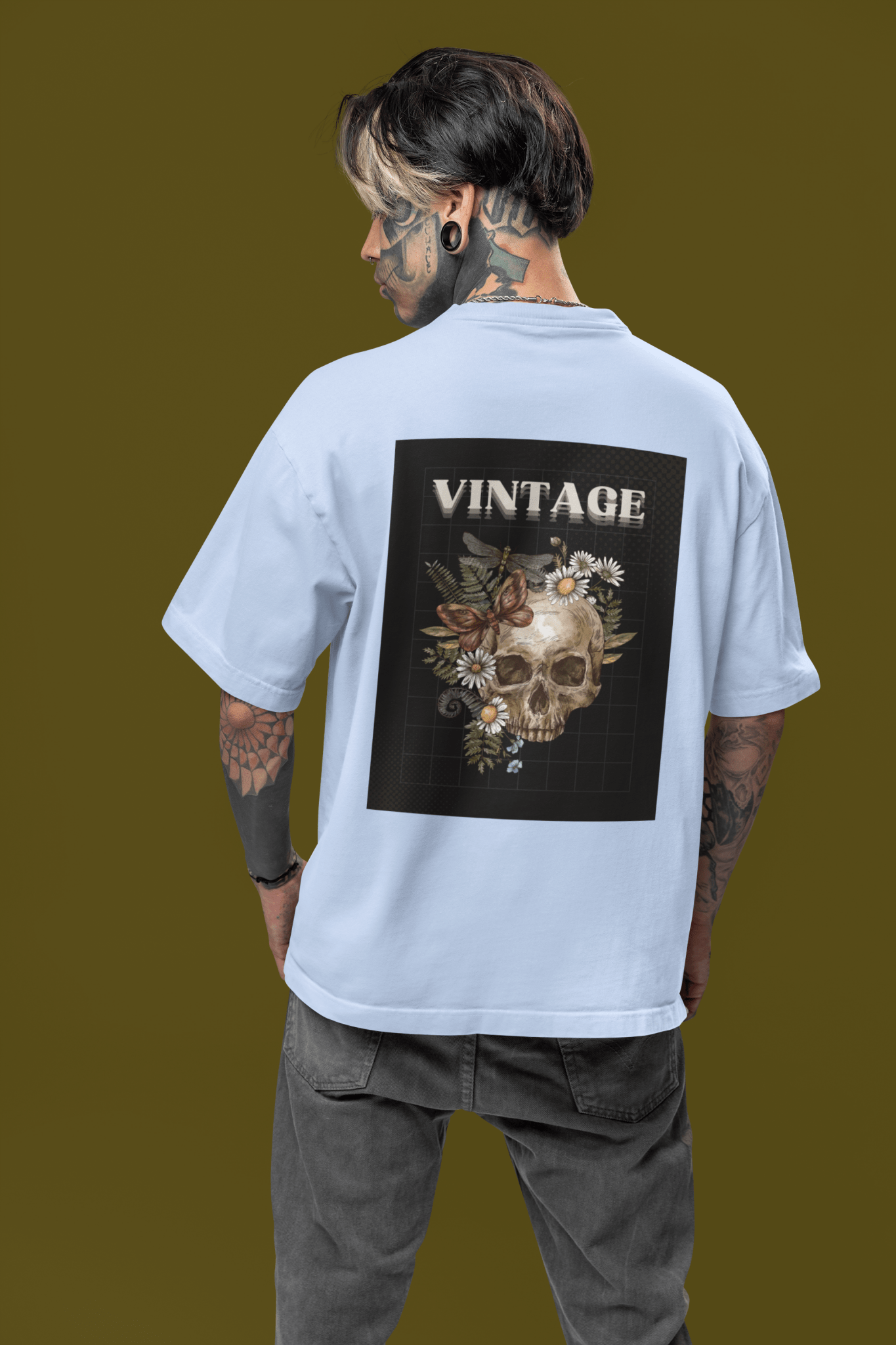 ,,Vintage'' - Oversized Shirt - JLclothT-Shirt
