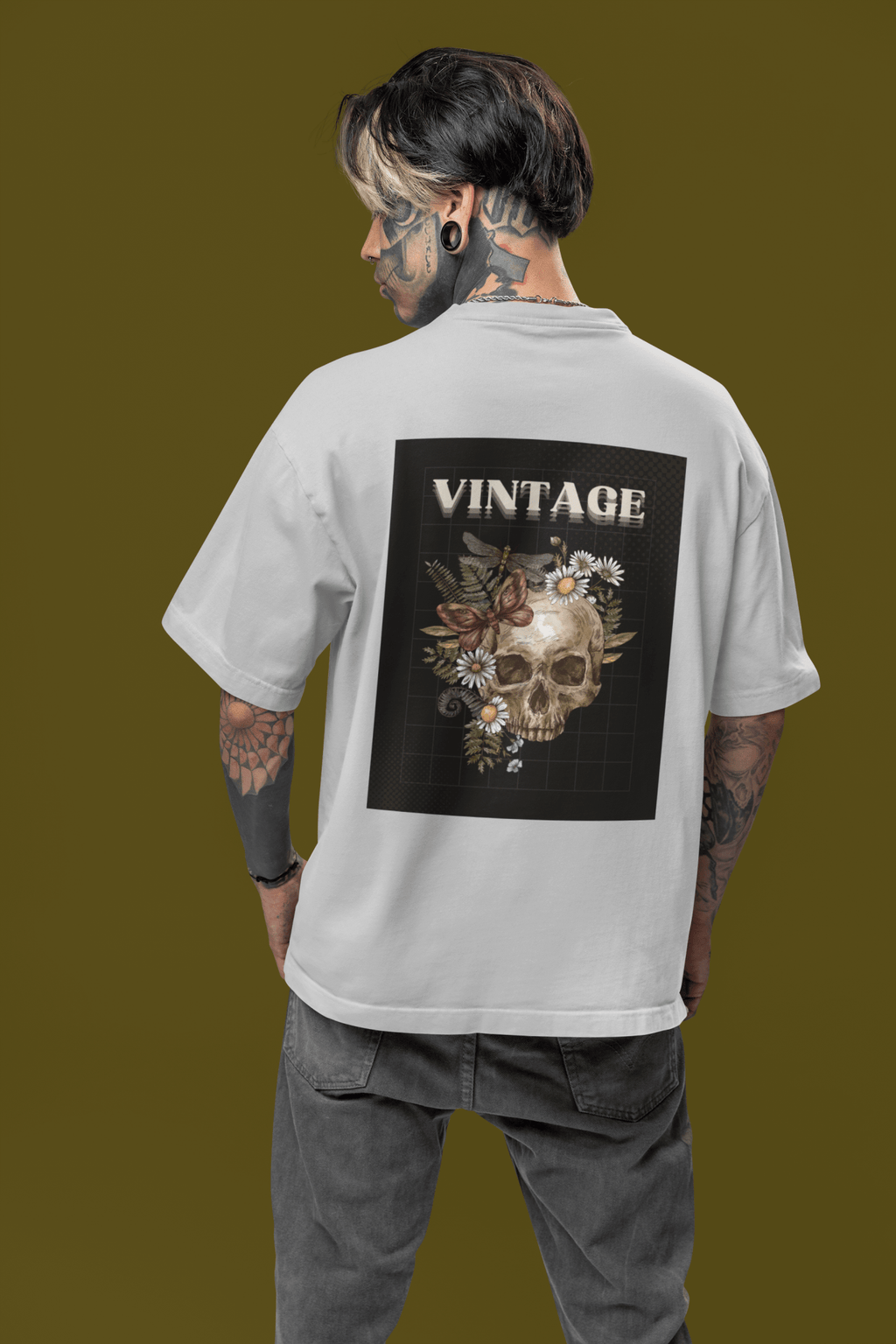 ,,Vintage'' - Oversized Shirt - JLclothT-Shirt