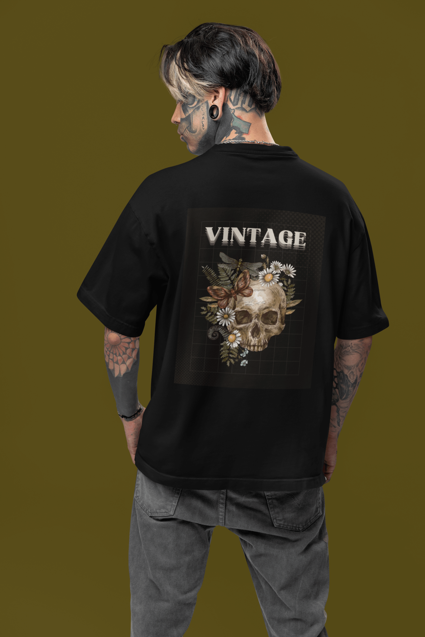 ,,Vintage'' - Oversized Shirt - JLclothT-Shirt